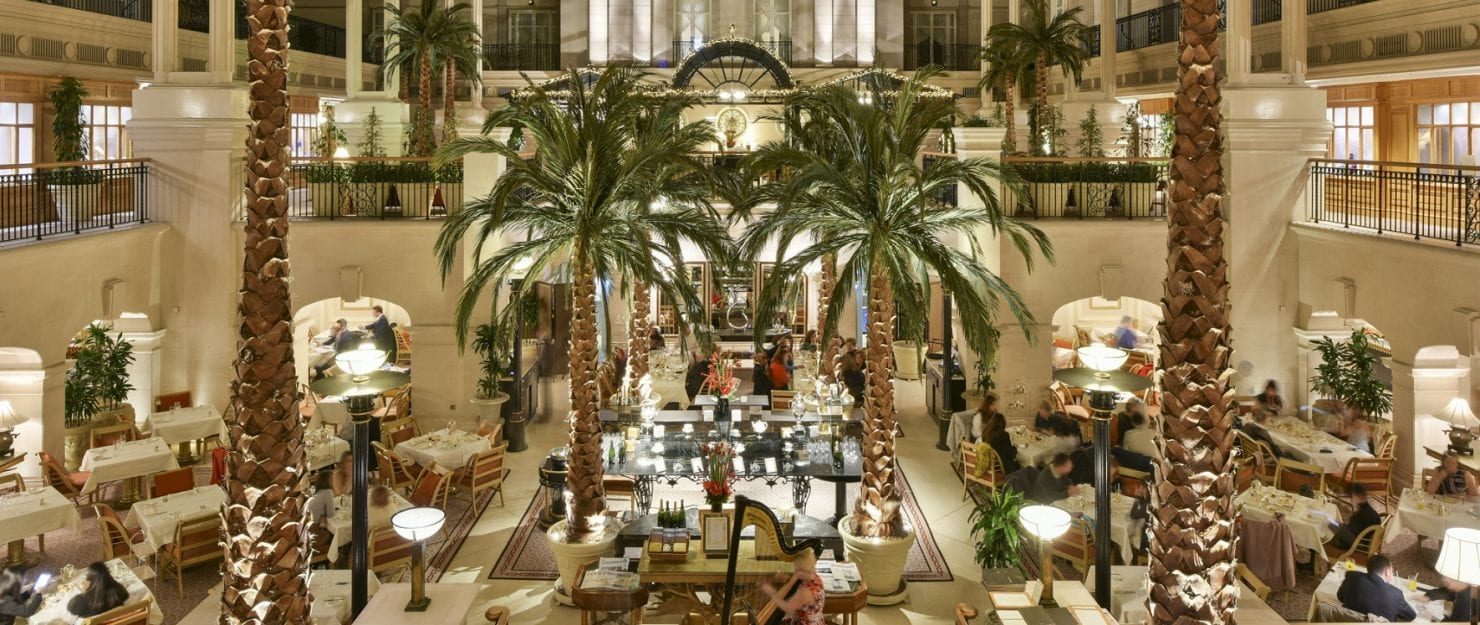 Winter Garden Dinner Restaurant at the Landmark LondonDinner venues ...